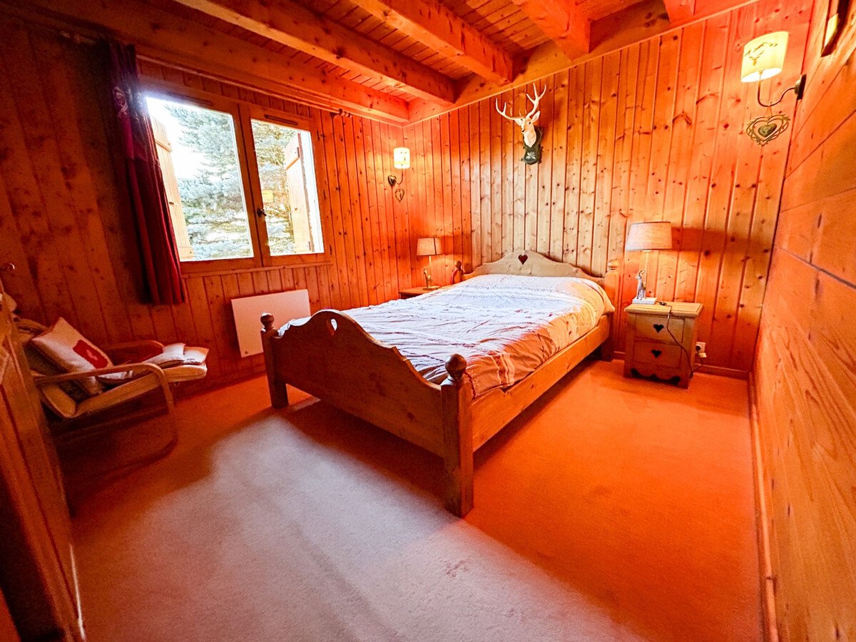 Chalet 16 pers. à Bernex, 5 chambres, vue montagne