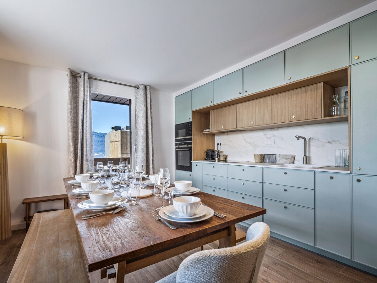 Duplex 75m² face au centre sportif, 3 chambres à Val Thorens
